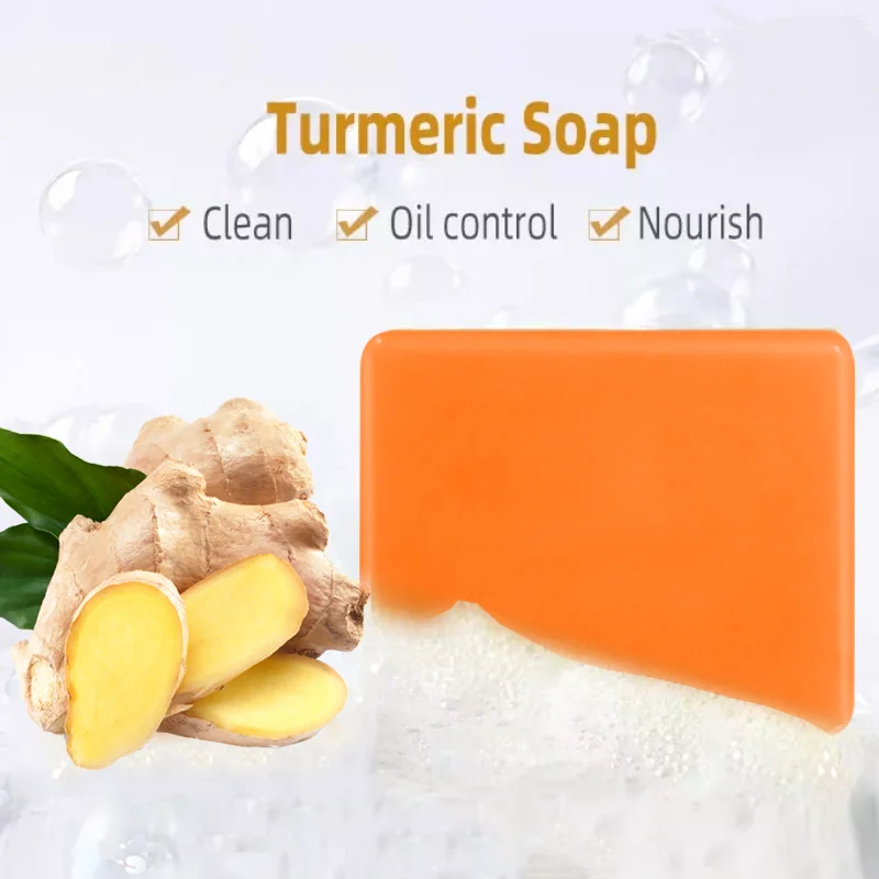Wholesale Natural Handmade soap  Private Label  tumeric soap organic natural
