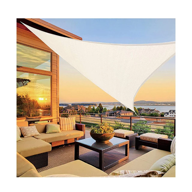 outdoor  garden gazebo  Garages, Canopies HDPE shade cloth fabrics sun shade sail net  toldo shade cloth