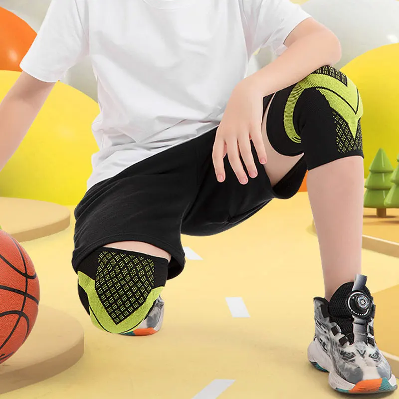 Children sports breathable football basketball cycling running joint protection knee pads