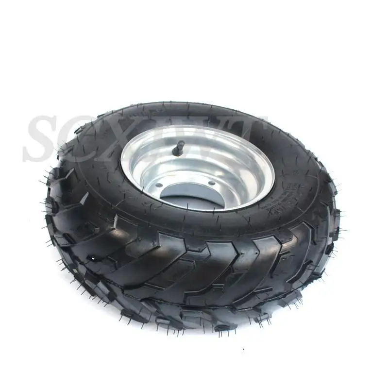 High quality GO KART KARTING ATV UTV Buggy 16X8-7 Inch Wheel tire with hub Go Kart Knobby