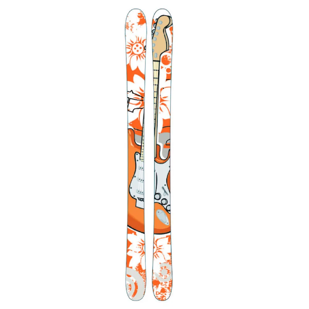icustom alpine ski freestyle ski set + ski binding