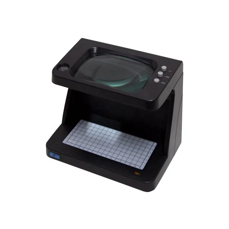 DC-107DB Banknote Detector Machine Currency Detector for Detecting Fake Money for Money Testers in Banks Financial Institutions