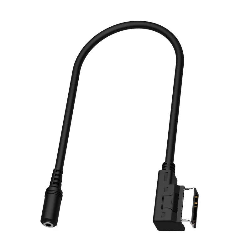 2024 New  Aux-in 3.5mm Jack for IPhone MP3 to AMI Adapter Stereo Music Media Audio Interface Cable For Mercedes Benz AUX Cable