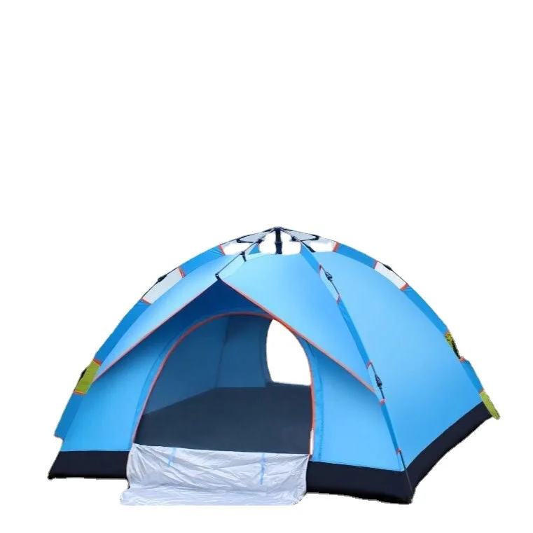 Tents Manufacturer Automatic Quick Open Large Size 3-4 Person Family Hiking Camping Outdoor Tent