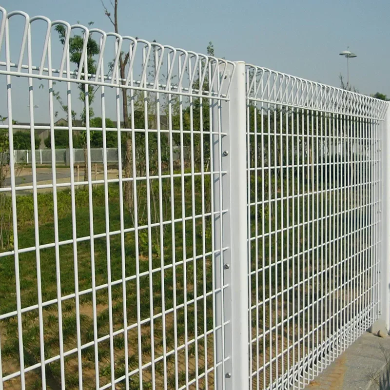 High quality 1.8x2.2m Roll Top Triangle Bending BRC Welded Wire Mesh Fence