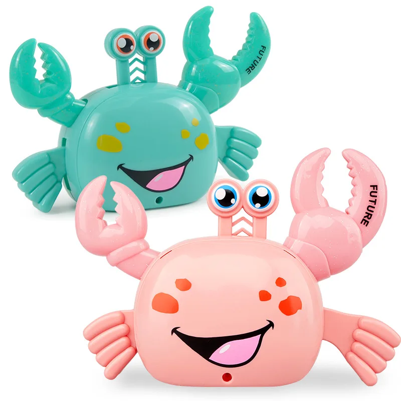 Hot sale Electronic Walking Crab cartoon toy animal walking plastic crab For Kids