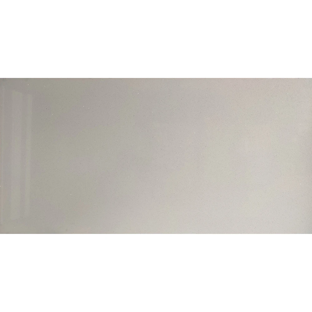 Polished White Mirror Quartz stone quartz white galaxy sparkle Wholesale Price Artificial Marble Stone Veneer for countertops