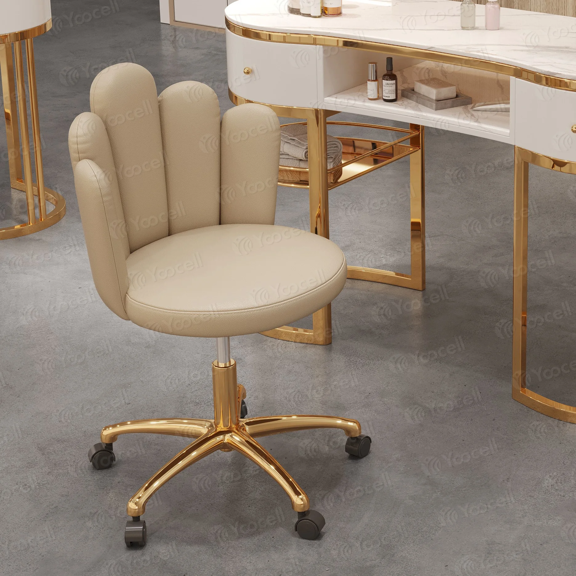 Yoocell nail table manicure furniture manicure table station manicure table beauty salon