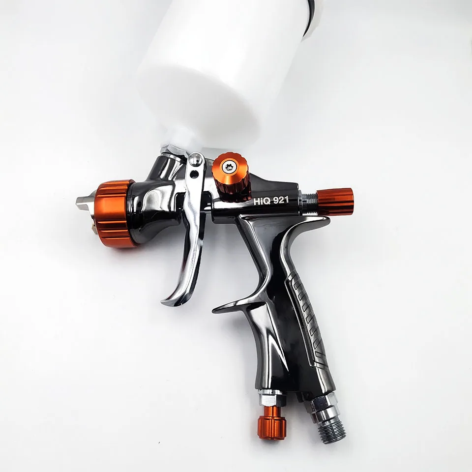 Hot Selling Cross Border Car Sheet Metal Paint HVLP Spray Gun H921 Mini stainless steel Paint Gun