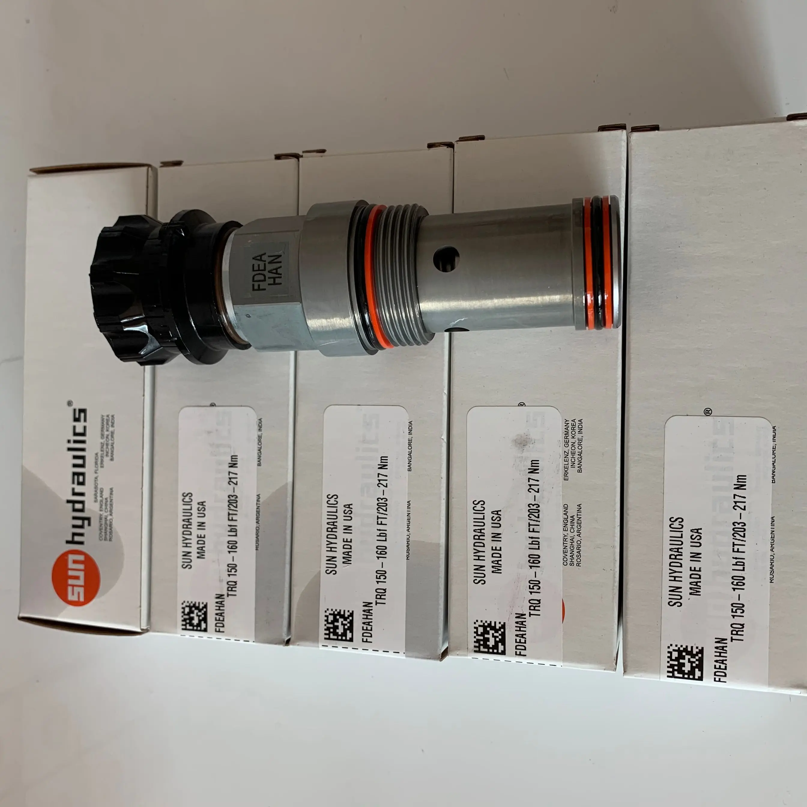 FDEA-HAN FDEAHAN SUN hydraulics Original USA Fully adjustable pressure compensated flow control valve with reverse flow check