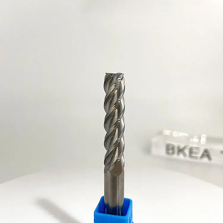 BKEA D10*25*D10*75L Tungsten Carbide Rotary Burr Corn End Milling Cutter Engraving Cutting Tool pcb Router Bits