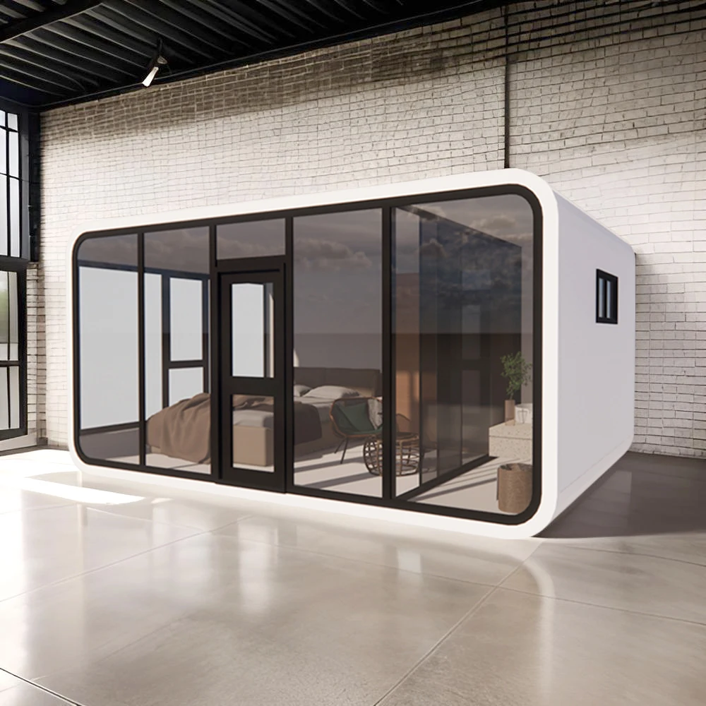 Высококачественная Современная сборная каюта для Apple переносная кухни дизайн космического дома офисное здание двухэтажный