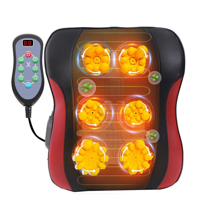 Waist Massager for Back Pain Waist Massage Heat with Vibration Massage for Lumbar Abdominal Arthritic Pain Relief