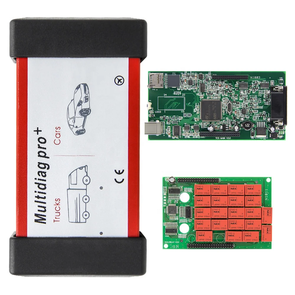 Hot sale double PCB board original 9241a multidiag pro+ multi vehicle diag pro diagnostic interface