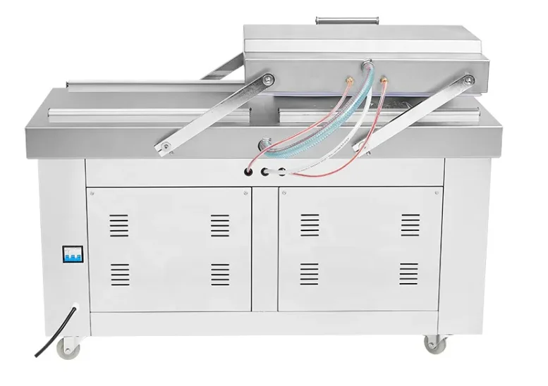 DZ600/2SB Model Automatic Double Chamber Factory Price Vacuum Packing Sealer Machine Vacuum Machine For Food Packaging