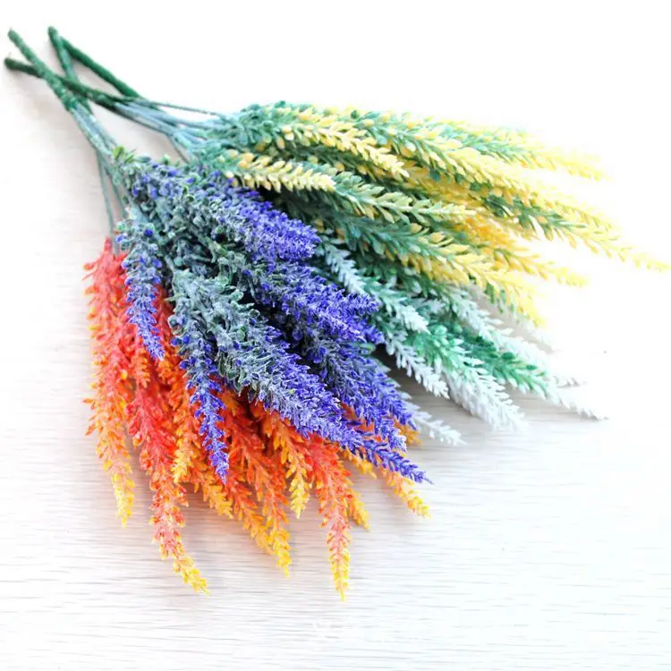 Xinghe artificial lavender plant artificial lavender artificial cheap wholesale artificial flowers