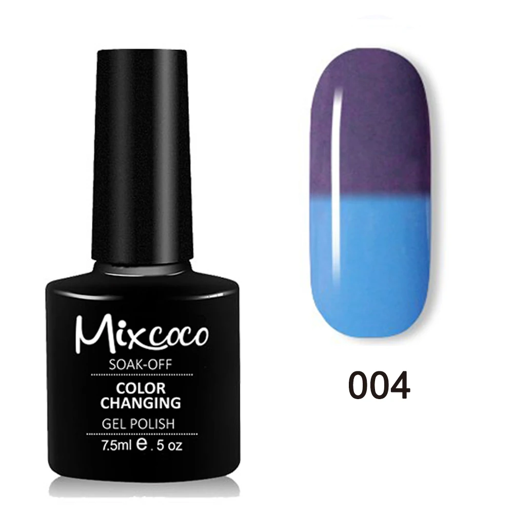 Mixcoco gel nail polish wholesale semi permanentes gel uv uas gel de cambio de color