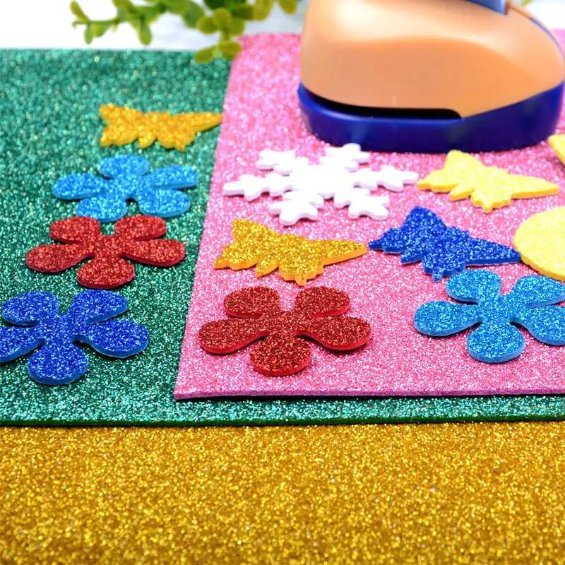 Foamiran, 1,5 мм, 1,8 мм, 2 мм, толщиной, лист из вспененного этиленвинилацетатного каучука для handmadePopular