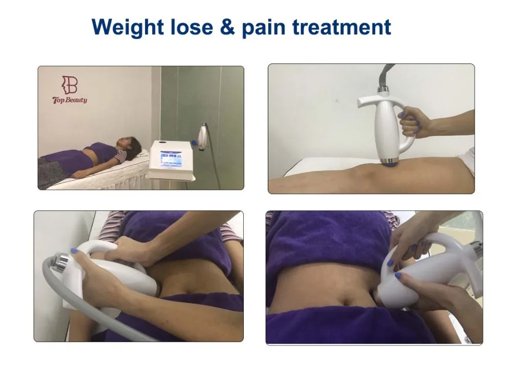 New Design Shockwave Non-invasion Anti-cellulite Muscle Relaxing Body Therapy Massage Equipment for Pain Relief Treatment