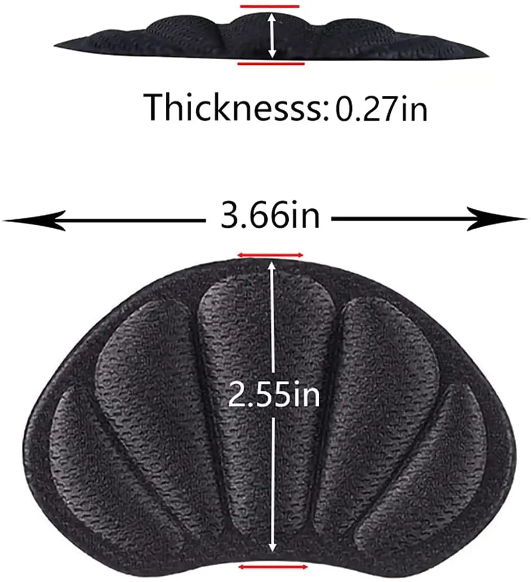 Self-Adhesive Shoe Pads Anti-Slip Heel Cushions Shoe Insoles Anti Blister Shoe Liners from Slipping Out