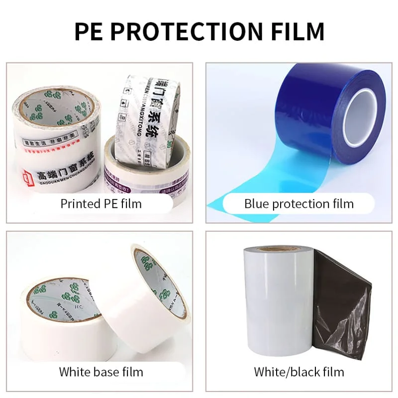 UV Resistant Window Frame Protection Tape PE Masking Protective Film for Aluminum Window