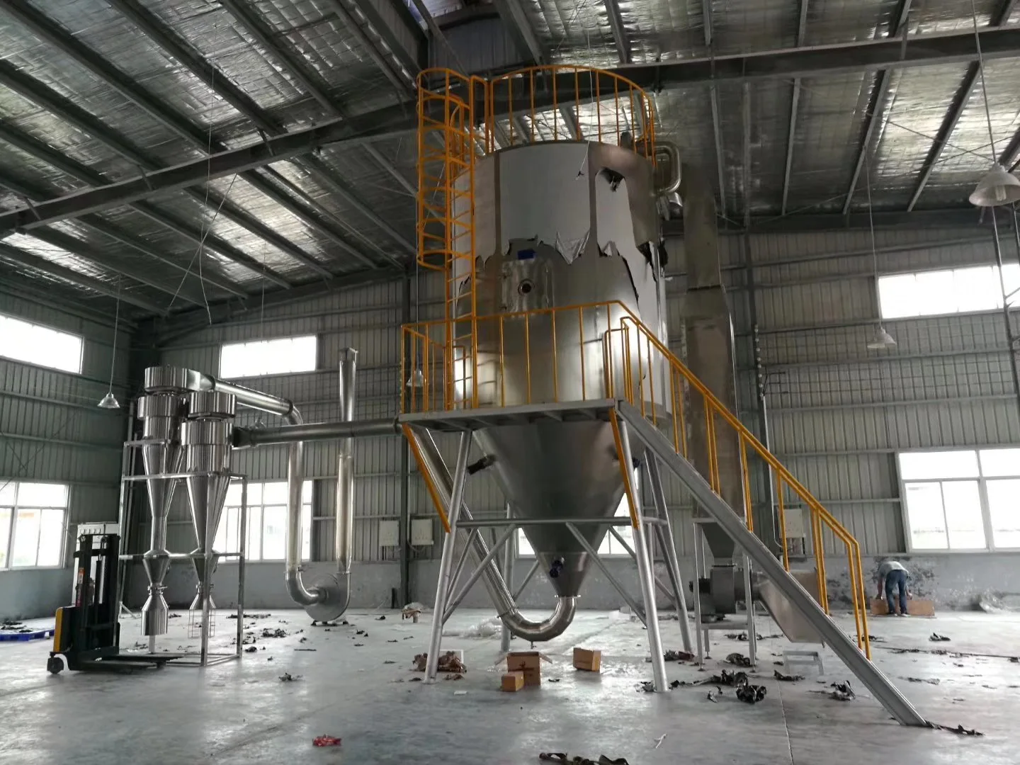 Aloe vera juice powder high speed centrifugal spray dryer oven machine dehydrator drying equipment milk sodium hydroxide powder