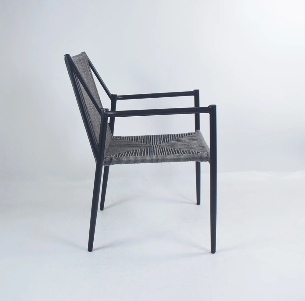 Modern Outdoor Patio Chair Coffee Restaurant Furniture Wicker Rattan Chairs