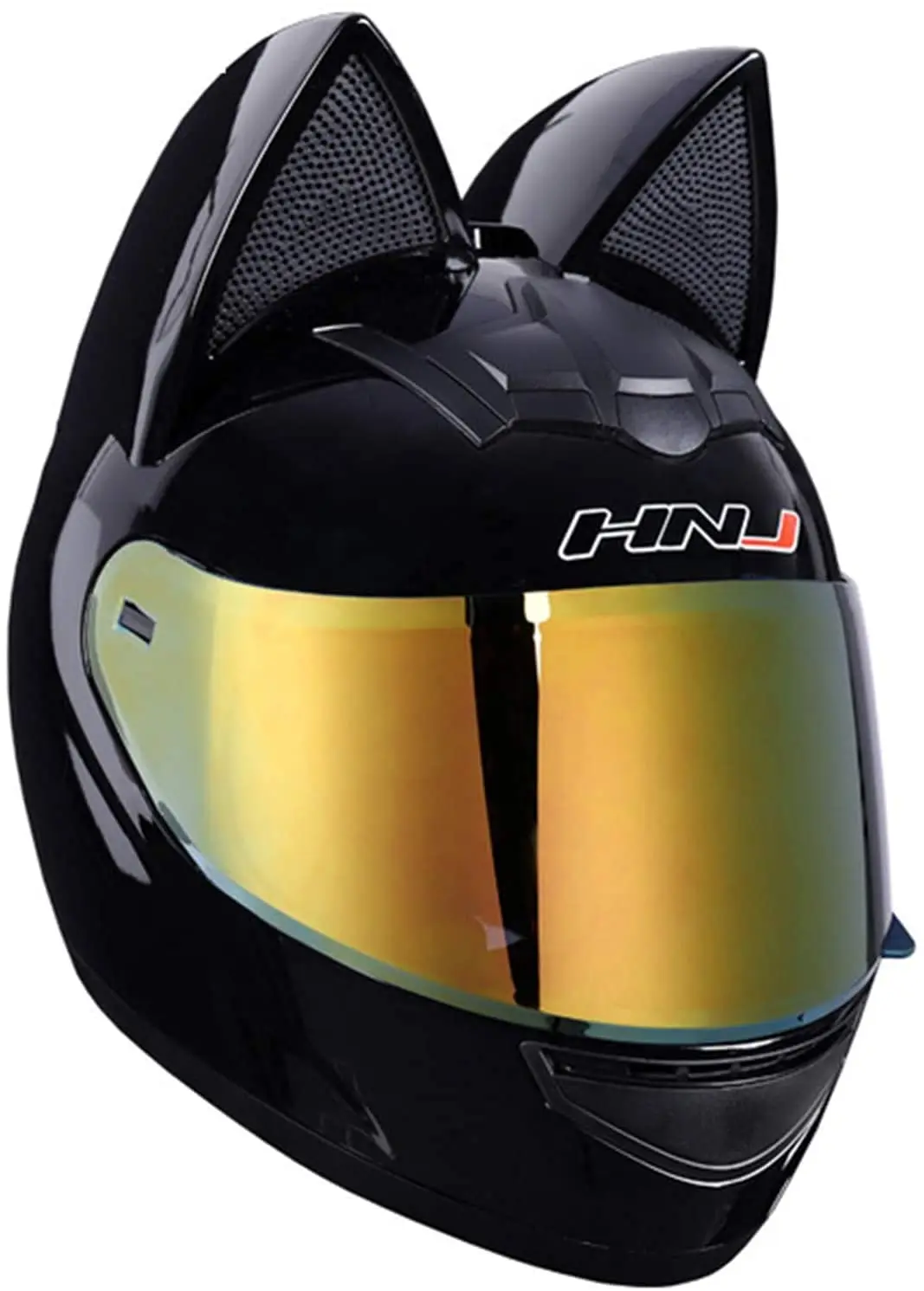 New Custom Couple Helmet Cat Ear Motorbike Cascos Para Moto Certificados Motorcycle Accessories Helmet