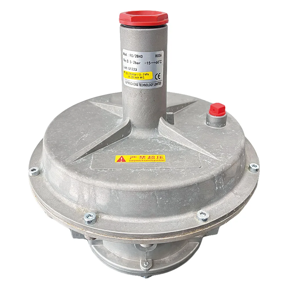 Pressure regulator  Rp 11/2  DN40  Natural gas relief valve