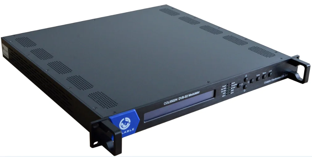 Digital Satellite TV  DVB-S2 Uplink Modulator  ASI /IP to RF modulation   COL5502N