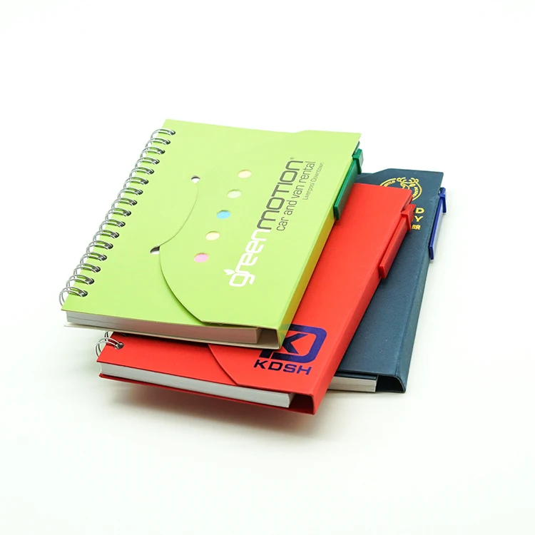 
Wholesale customised cheap recycled promotional small notebook items with logo 