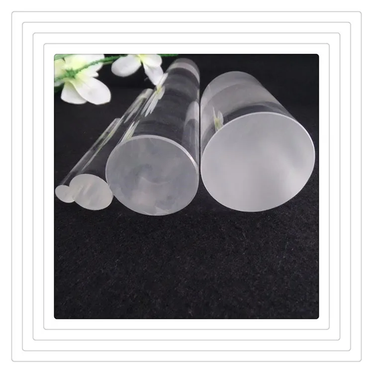 99.99%high density fused quartz rod