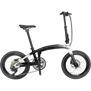 T1000  Carbon Folding Bike 20 Inch Foldable Bike 10-Speed Disc Brake Carbon Folding Bicycle
