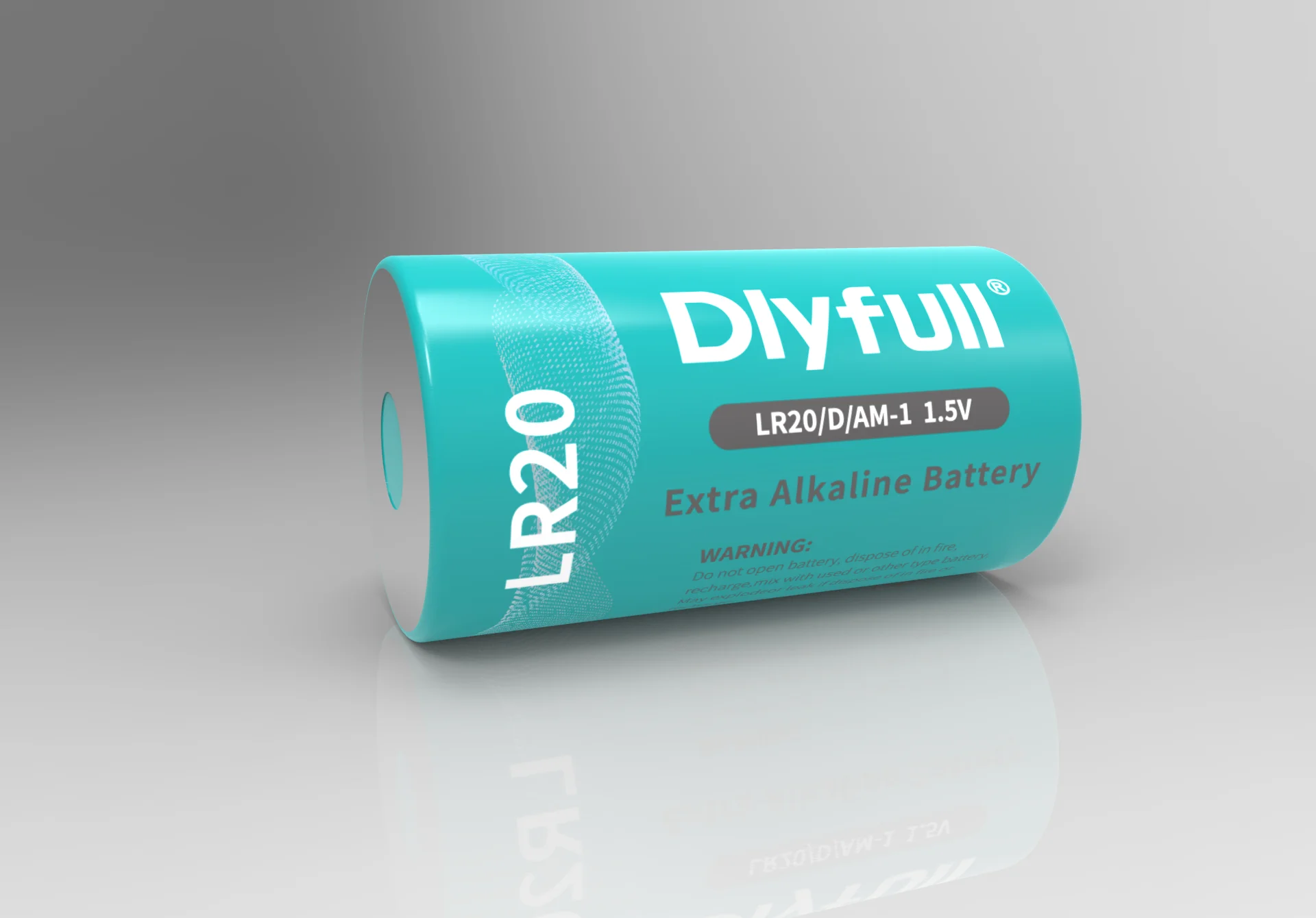 Dlyfull 6LR61 450mAh high quality 9V dry cell battery alkaline battery