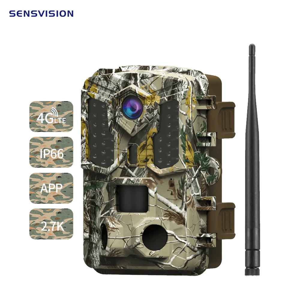 New Arrival GPS Email MMS FTP GSM Night Vision Hunting Trail 4G Scouting Camera