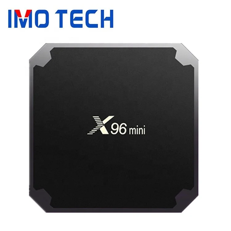 Best Selling Wholesale Price Android 9 4K Quad Core 1GB 8GB 2GB 16GB Amlogic S905W X96 MINI Android TV BOX