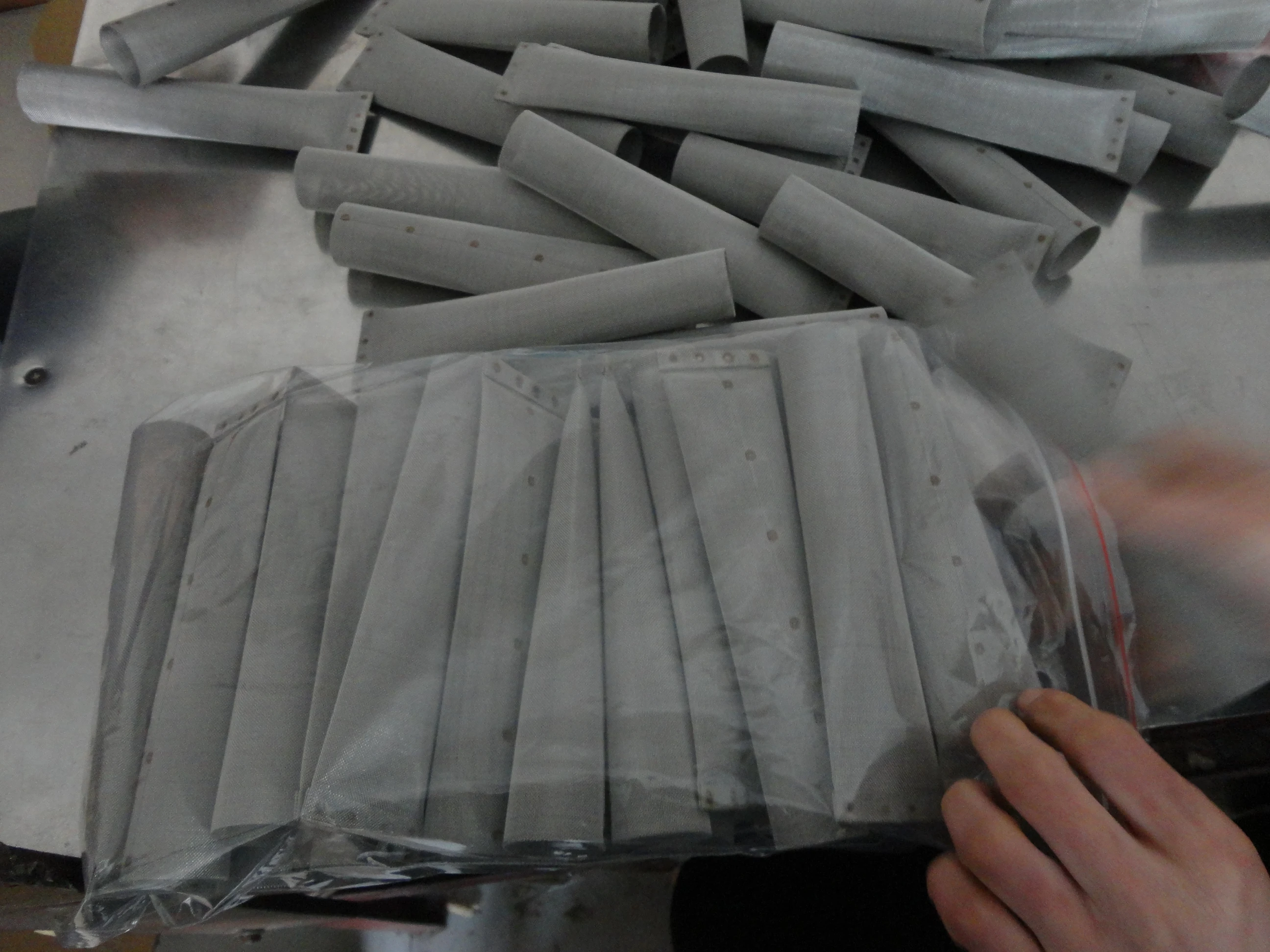 25 50 75 100 150 300 micron rosin bag cylinder stainless steel terp tube