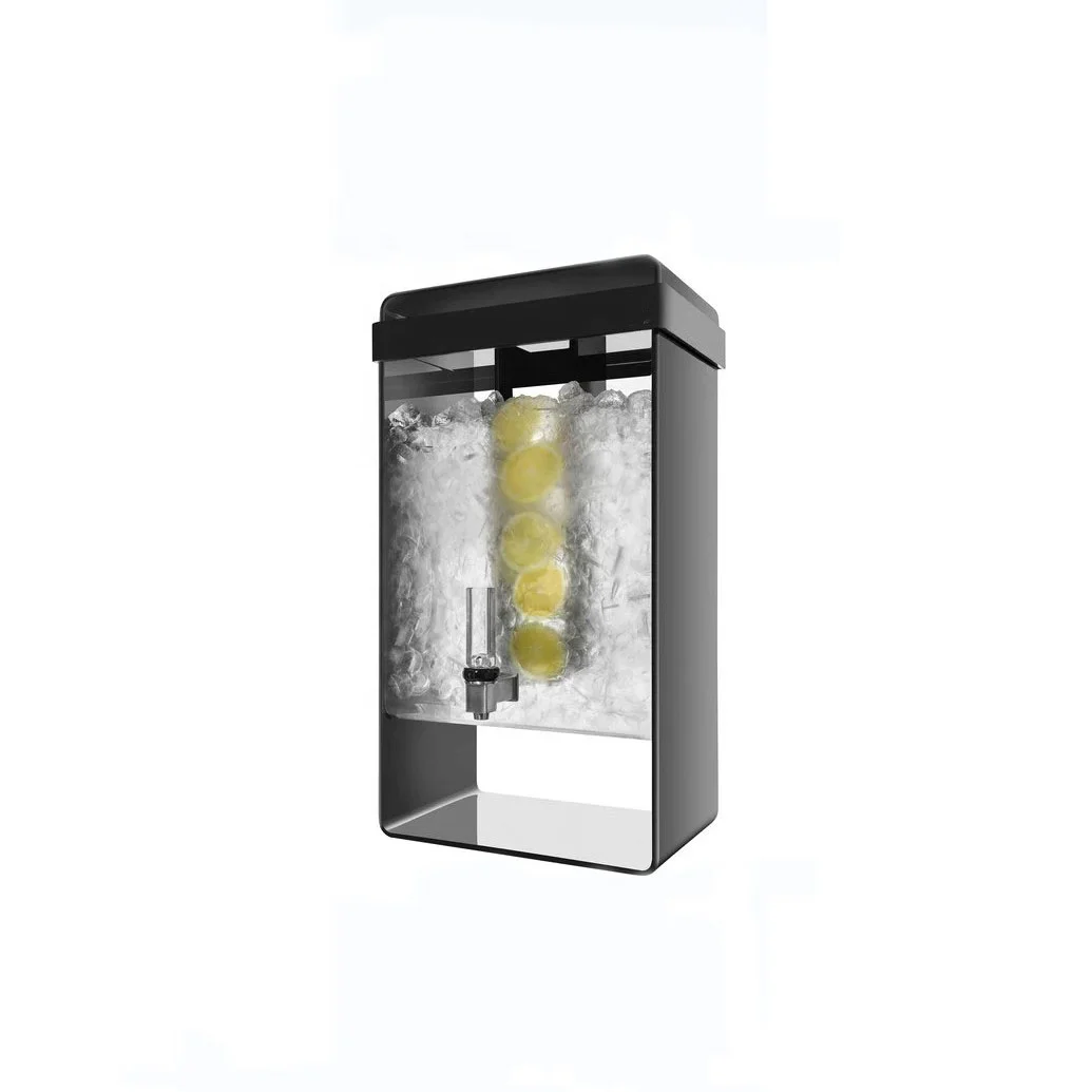 Custom Acrylic Beverage Dispenser with Ice Chamber 5 Gallon Drink Dispenser Beverage Dispensers with Infuser