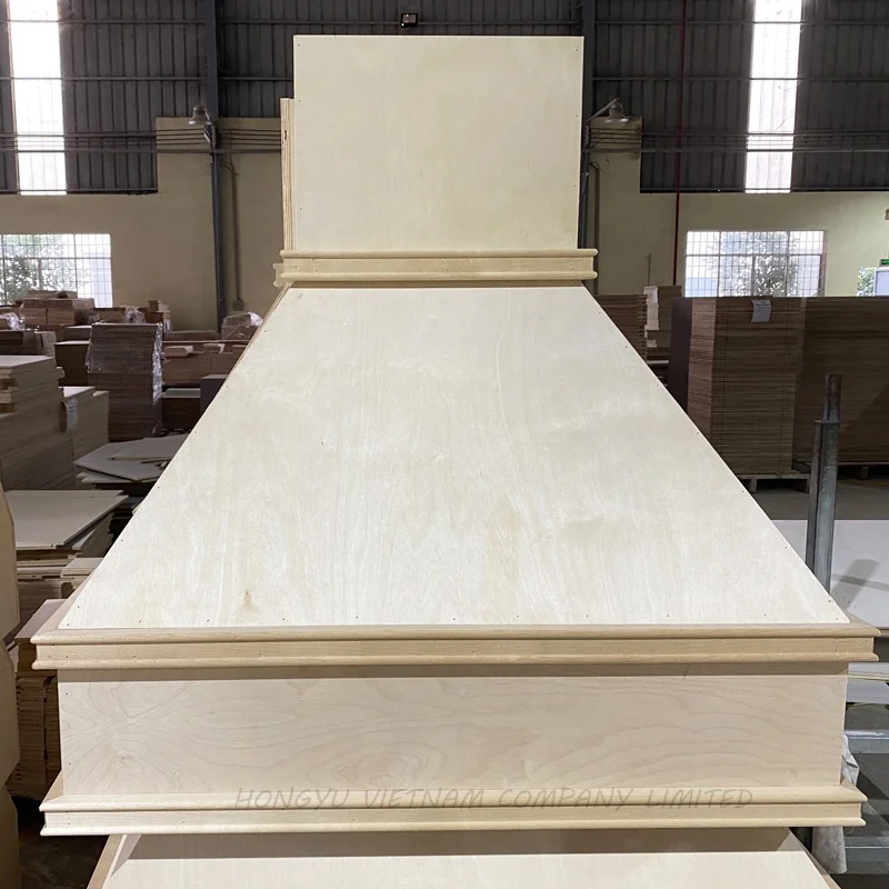 Вьетнамская фабрика не окрашенная Березовая шейкер стиль RTA без упаковки крышка вытяжки незаконченные кухонные шкафы из твердой древесины