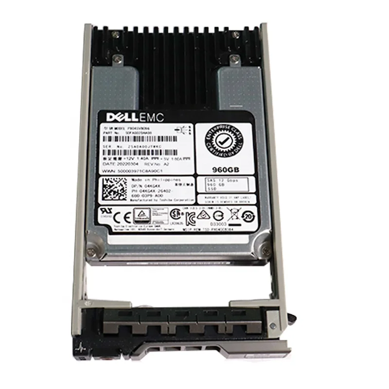 Оптовая продажа твердотельный жесткий диск 960G SAS 12 ГБ ssd 2 5 внутренний SSD для Dell Server