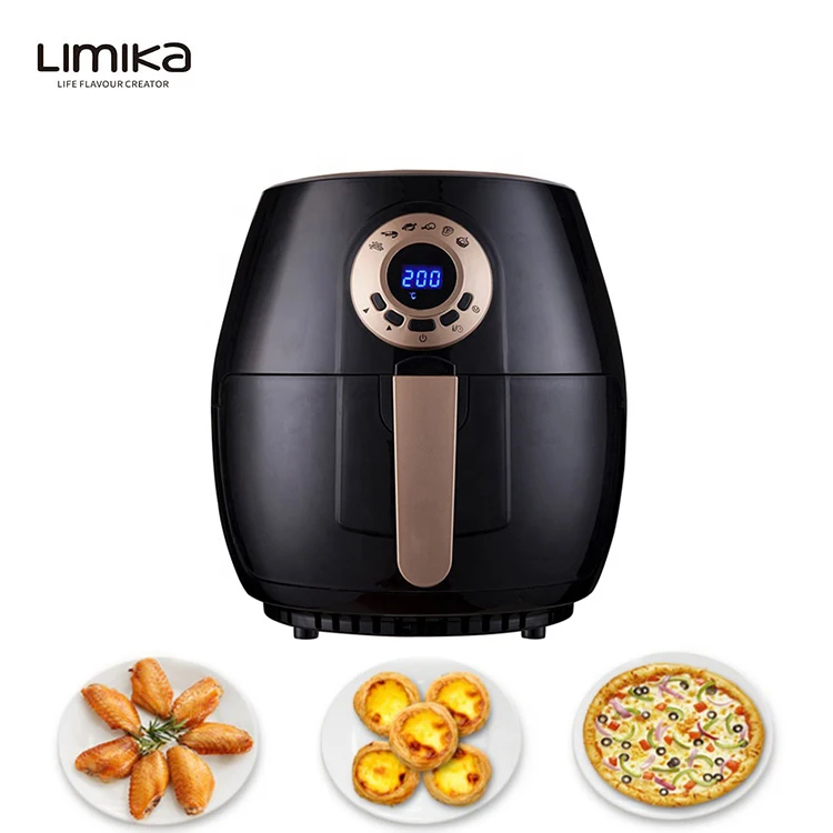 
New Round Type Digital Control China Manufacturer Professional Made 2.6L Digital No Oil Air Fryer Cooker 