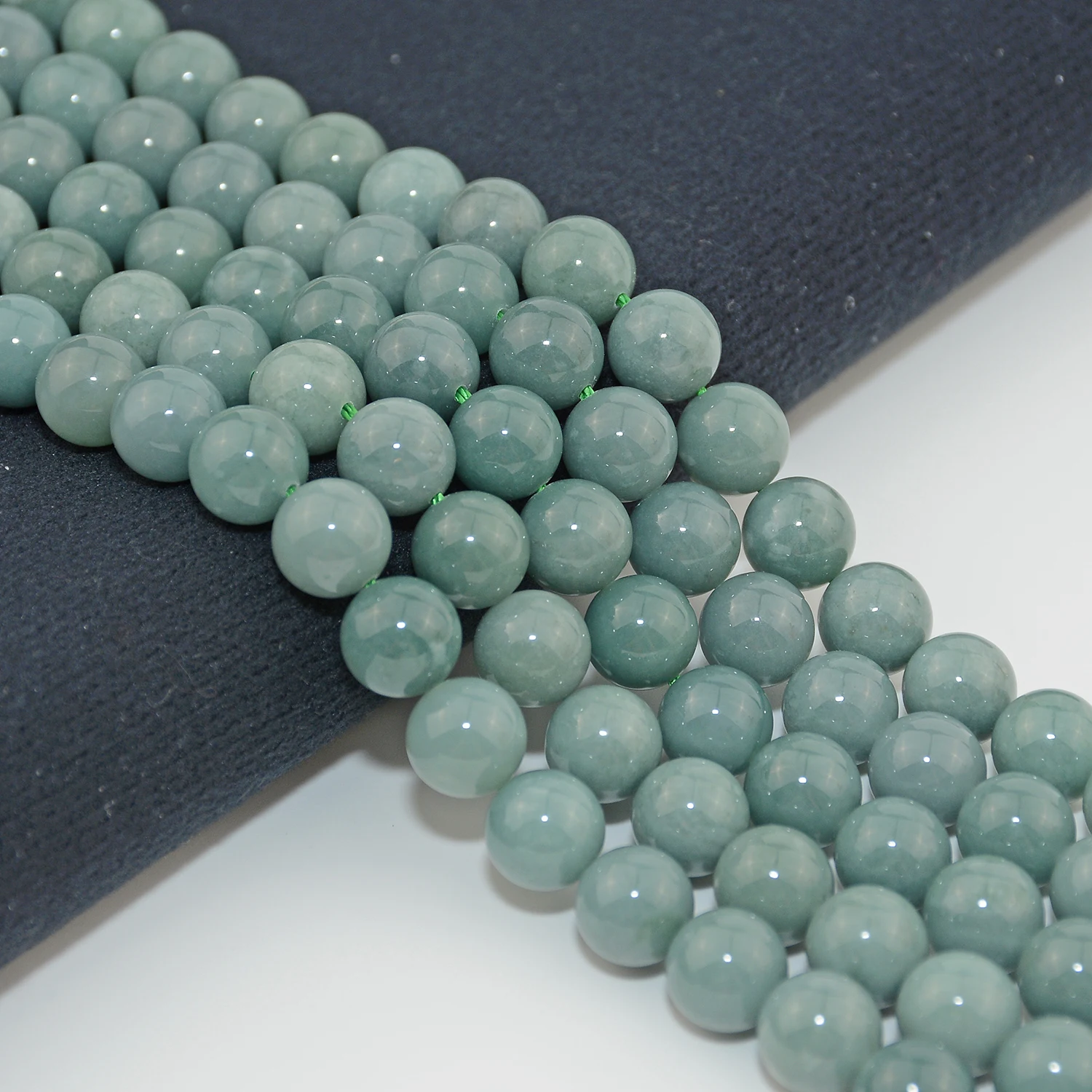 Natural Burma Jade / Jadeite Loose Round Beads 8.5mm