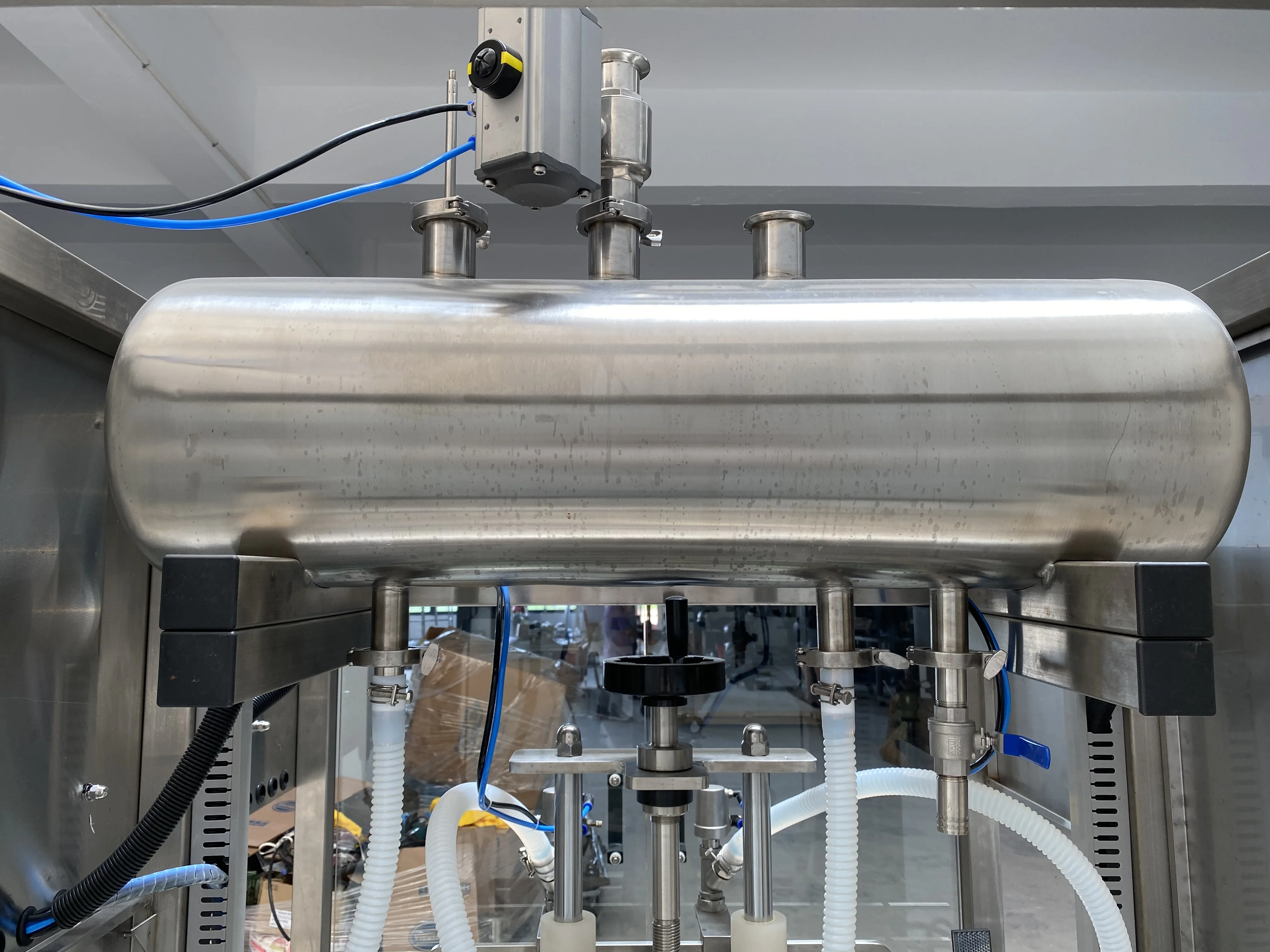 Jpacks 4 6 8 heads Servo Rotary Lobe Rotor Pump Filler High Viscous Liquid Cream Oil Pail keg Glass Pet Bottle Filling Machine