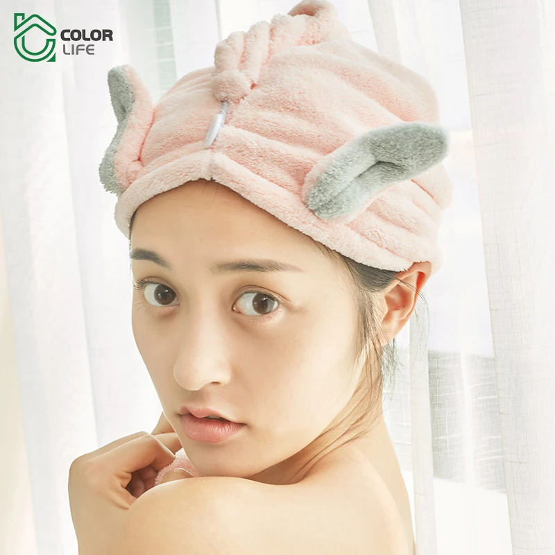 High Quality Super Absorbent Fast Drying Microfiber Hair Hand Wrap Towel