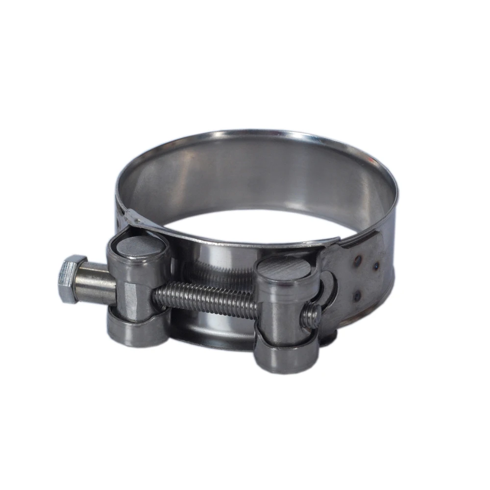 Exhaust Pipe Coolant Single Bolt Heavy Duty Hose Clamp Turbo Hose Clamps