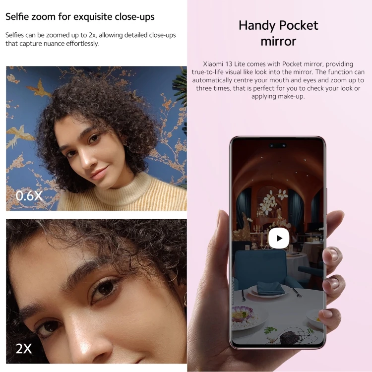 New Arrivals Xiaomi 13 Lite 5G Global 50MP Camera 8GB+128GB Smart Phones