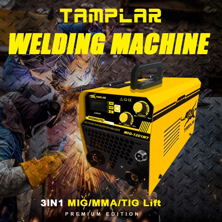 Mig 120 Series 3 In 1 Flux Core welder mig Welding Machine gasless Mig Welder