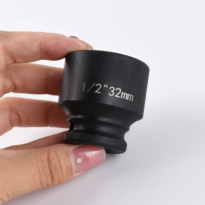 1/2 standard industrial grade pneumatic electric wrench external hexagonal short socket 8-46MM
