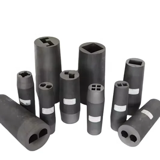 Custom Special Shaped Graphite Mould Graphite Brass Square Tube Graphite Casting Molds