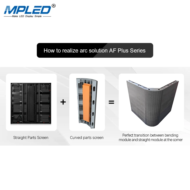 MPED Naked eye 3D LED display screen Easy maintenance P10 P8 P7.8 P6 3d led movie display